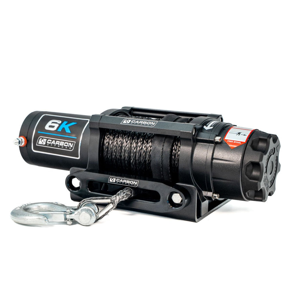 Carbon Offroad 6000lb ATV - Small 4X4 Winch