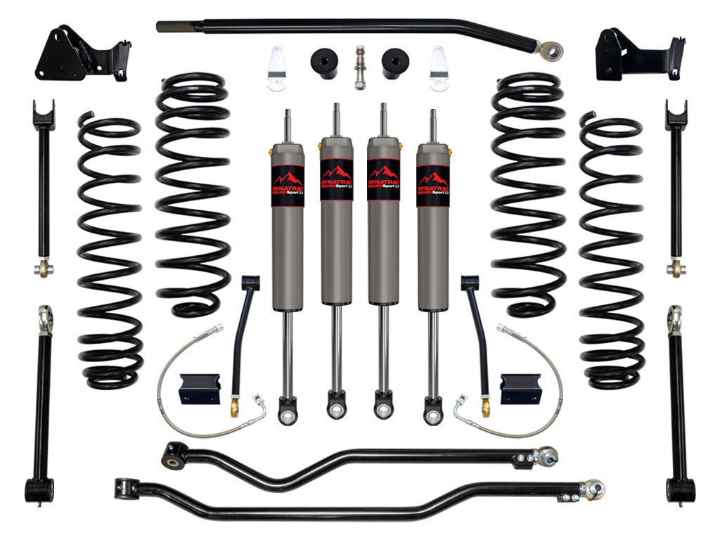 2007-2018 Jeep Wrangler JK 4.5 inch Suspension Lift System 4 Dynatrac