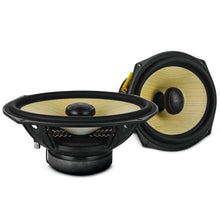 Load image into Gallery viewer, DXQ 6x9" 2-Way Coaxial Speaker with Yellow Straw and Composite Foam Cone | 150W RMS 4-Ohm