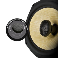 Load image into Gallery viewer, DXQ 6x9" 2-Way Coaxial Speaker with Yellow Straw and Composite Foam Cone | 150W RMS 4-Ohm