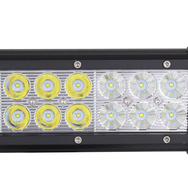 Quake LED Light Bar 44 Inch LED Light Bar Dual Row 288 Watt Combo Defcon Series - QUD004