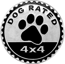 Load image into Gallery viewer, Dog rated trail badge Compatible with Jeep Wrangler Vehicles Trucks SUV