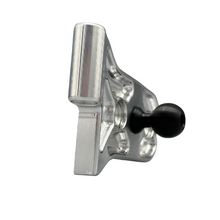 Load image into Gallery viewer, CMM Offroad billet hinge with black accessory ball — available from Offroad Trading Company