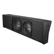 Load image into Gallery viewer, Loaded 2 x 12" Subwoofer Enclosure for 2009 - UP Ford F-150 Crew Cab 2017-2026 Super Duty F-250 / F-350 Crew Cab