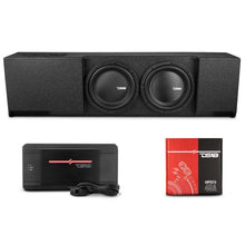 Load image into Gallery viewer, Loaded 2 x 12" Subwoofer Enclosure for 2009 - UP Ford F-150 Crew Cab 2017-2026 Super Duty F-250 / F-350 Crew Cab