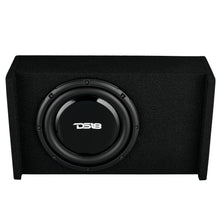 Load image into Gallery viewer, 10" Loaded Shallow Down Fire Subwoofer Enclosure 300 Watts Rms