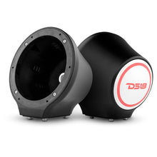 Load image into Gallery viewer, 6.5” Universal Flat Mount Kick Panel Speaker Pod – Jet Skis, Jeeps, Motorcycles – RGB LED Lights