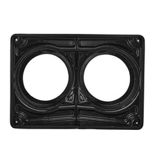 Load image into Gallery viewer, Universal Overhead Flat Mount Pod For Two 6.5” Speakers - Great for ATVs, UTVs, Golf Carts, Boats and more