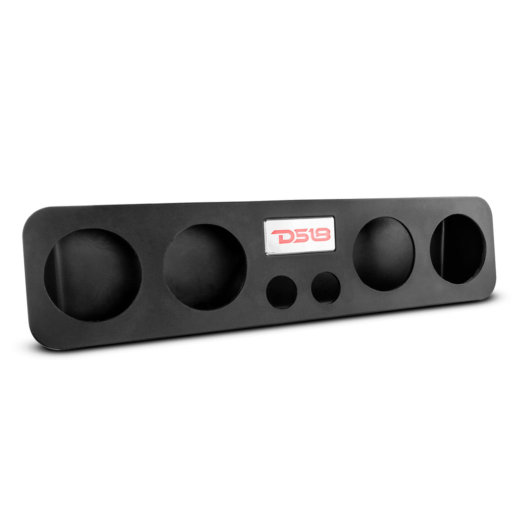 28" High Density ABS Universal Enclosure 4 x 5.25" and 2 x 2.3" Tweeters (Speakers Not Included)