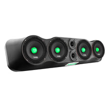 Load image into Gallery viewer, 35" High Density ABS Universal Speakers Enclosure 4 X 6.5" and 2 x 3" Tweeters - Multi-Application Design for Cars, Trucks, ATVs, UTVs