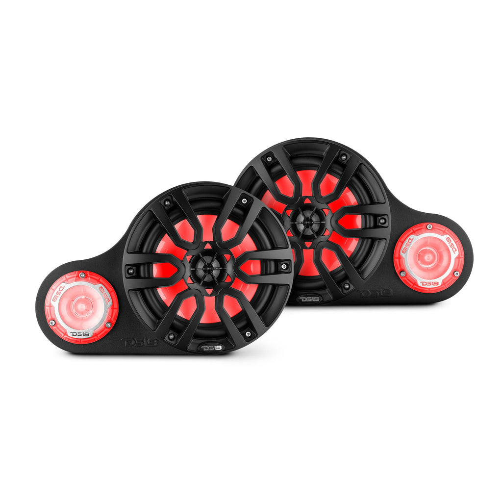 High Density Abs 2-Way Universal Pod Loaded With 8" Loudspeaker and 1 X 3.78” Tweeter