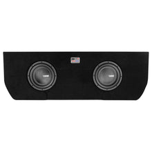 Load image into Gallery viewer, Dual 10" Loaded Subwoofer Enclosure for Tundra 2022 and Up Double Cab and Crew Max With subwoofers and Amplifier (2 X IXS10.4D AND S-3500.1SL Included)