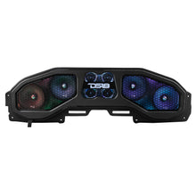 Load image into Gallery viewer, Jeep JL, JT Overhead Sound Bar Package With Vinyl Finish and Dream LED Lights 4 x 8" and 4 Tweeters (MADE IN USA)