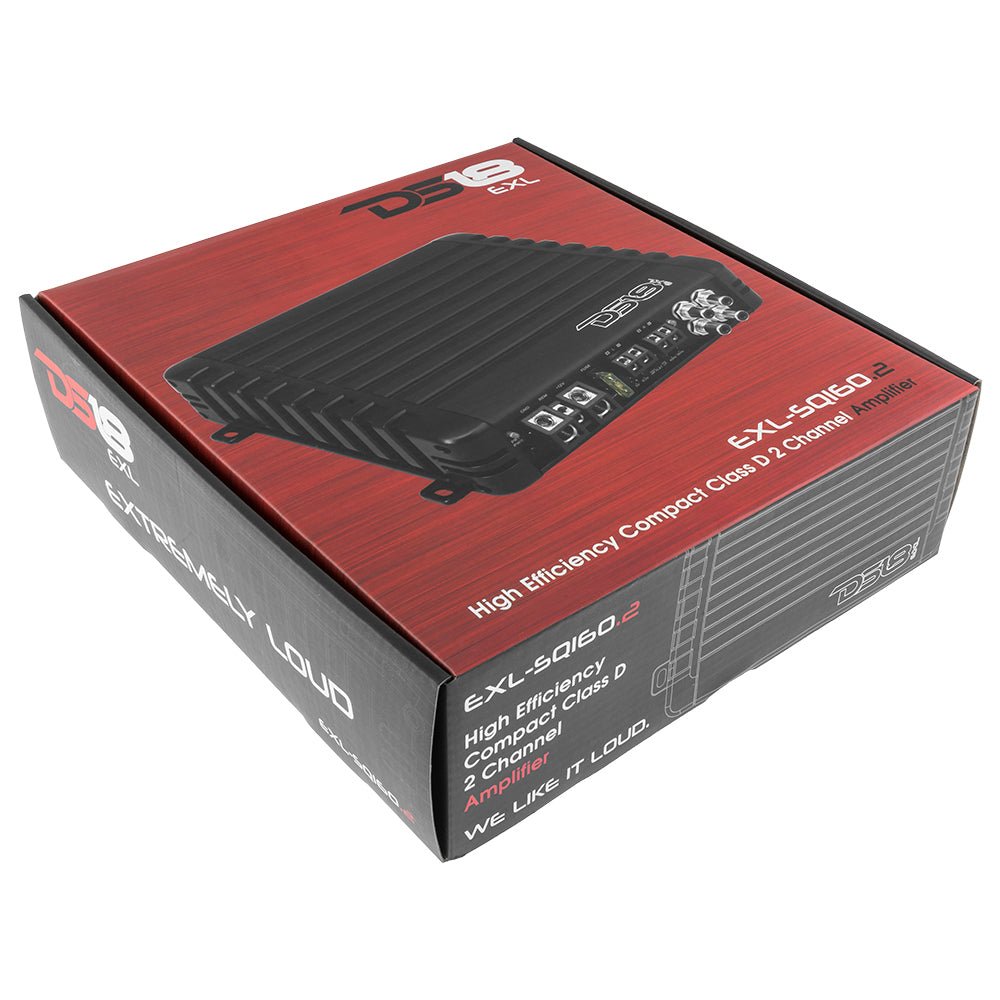 EXL Full Range Class D 2 Channel Amplifier 320 Watts