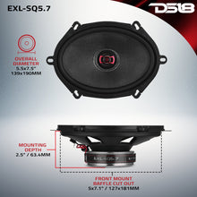 Load image into Gallery viewer, EXL 5x7" 2-Way Coaxial Speaker | 120W RMS 3-Ohm