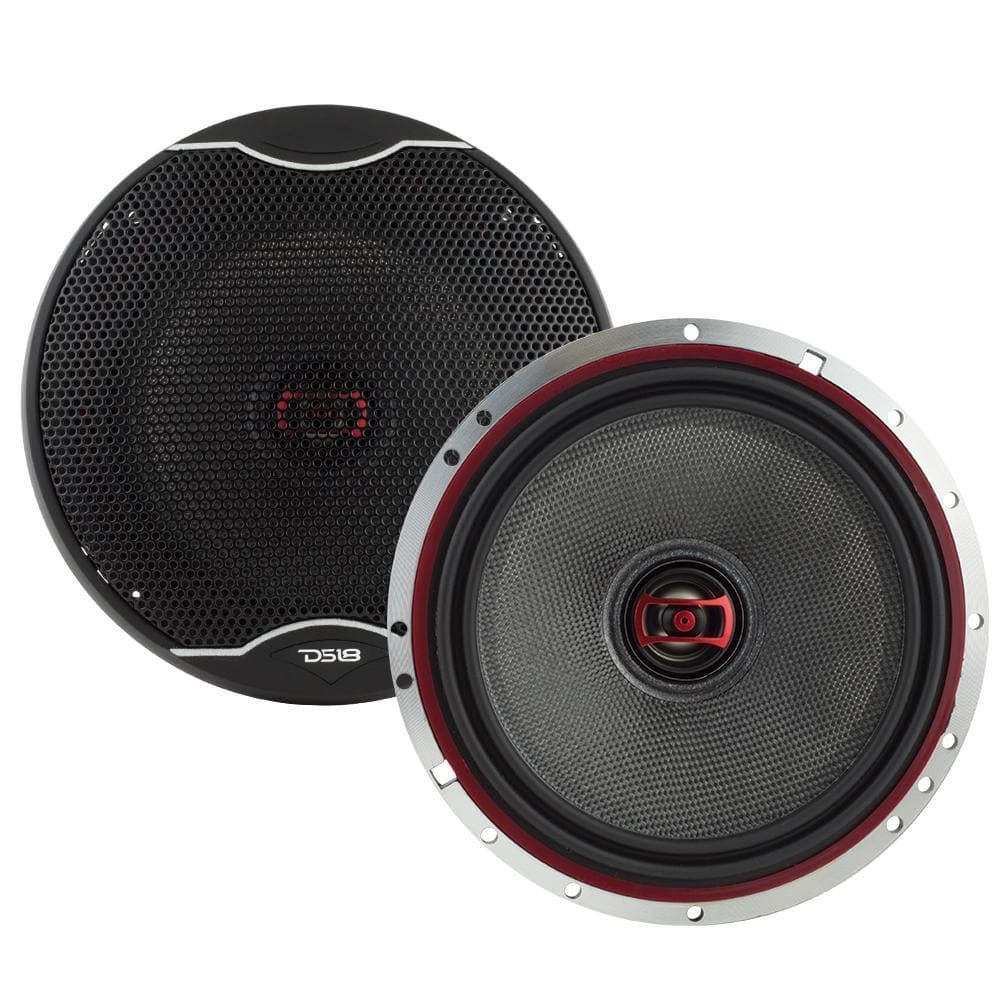 EXL 6.5" 2-Way Coaxial Speaker with Fiber Glass Cone | 120W RMS 3-Ohm