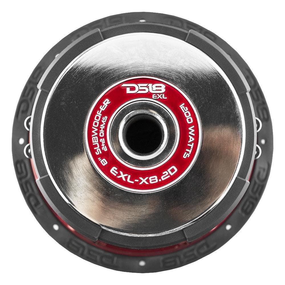 EXL-X 8 Inch Subwoofer 1200 Watts Dvc 2-Ohms DS18