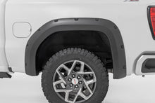 Load image into Gallery viewer, Rough Country Fender Flares Traditional Pocket Fender Flares Flat Black 19-Up GMC Sierra 1500 2WD/4WD Rough Country - F-C11950A