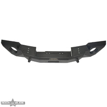Load image into Gallery viewer, Jeep JK Full Front Bumper For 07-18 Wrangler JK With Winch Plate No Bull Bar Black Powdercoated Rigid Series Rock Slide Engineering