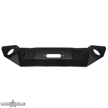 Load image into Gallery viewer, Jeep JK Full Front Bumper For 07-18 Wrangler JK With Winch Plate No Bull Bar Black Powdercoated Rigid Series Rock Slide Engineering