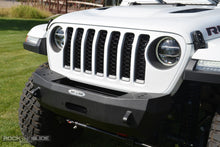 Load image into Gallery viewer, Jeep JL Shorty Front Bumper For 18-Pres Wrangler JL With Winch Plate No Bull Bar Rigid Series Rock Slide Engineering
