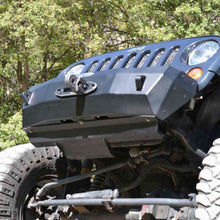 Load image into Gallery viewer, Jeep JK Front Bumper Skid Plate For 07-18 Wranger JK Rigid Series Steel Powdercoat Black Rock Slide Engineering