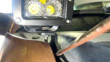 Load image into Gallery viewer, Fishbone Offroad Mounting Brackets(Lighting) 2004-2014 Ford F-150 and 2010-2014 Ford Raptor Hood Light Pod Bracket Fishbone Offroad - FB21398