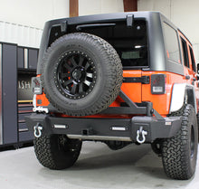 Load image into Gallery viewer, Fishbone Offroad Rear Bumpers Jeep JK Rear Bumper With Tire Carrier 07-18 Wrangler JK Fishbone Offroad - FB22050
