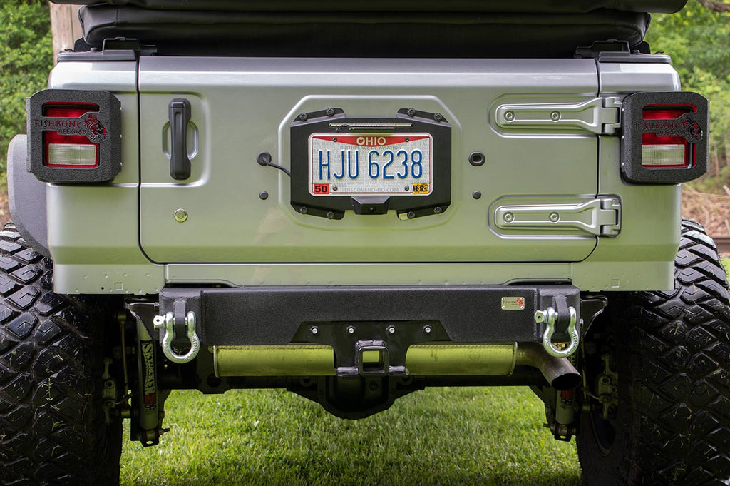 Fishbone Offroad Rear Bumpers Jeep JL Rear Bumper Delete For 18-Pres Wrangler JL Fishbone Offroad - FB22179