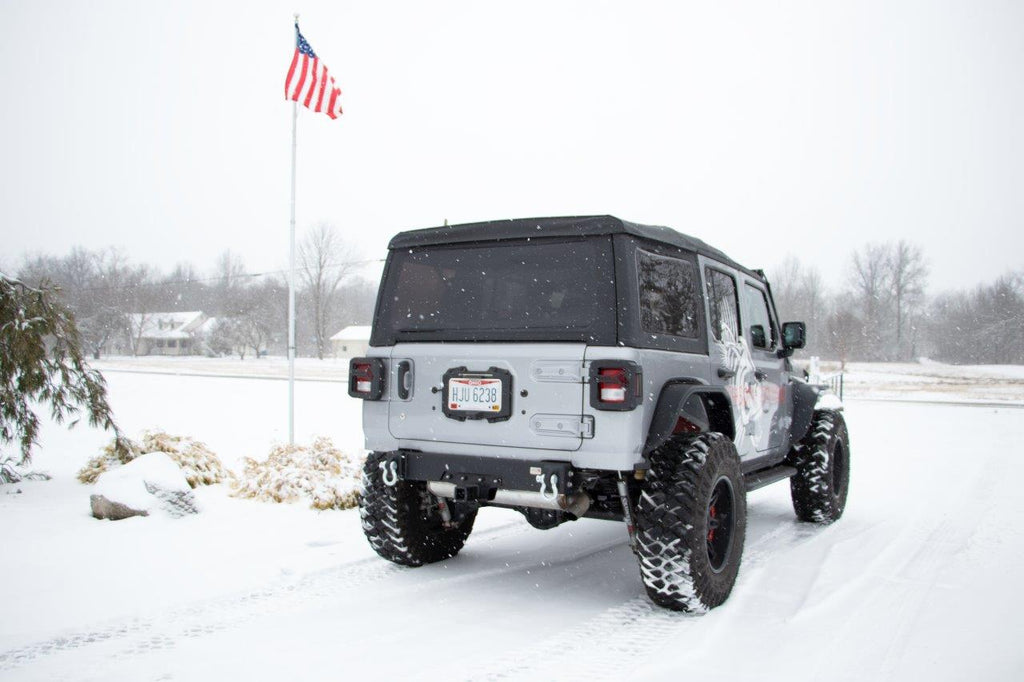 Fishbone Offroad Rear Bumpers Jeep JL Rear Bumper Delete For 18-Pres Wrangler JL Fishbone Offroad - FB22179
