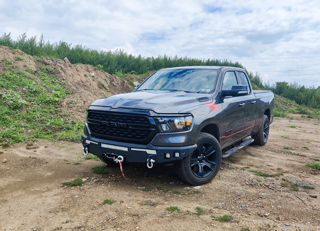 Fishbone Offroad Front Bumpers 2019-2023 Ram 1500 Pike Front Bumper Fishbone Offroad - FB22400