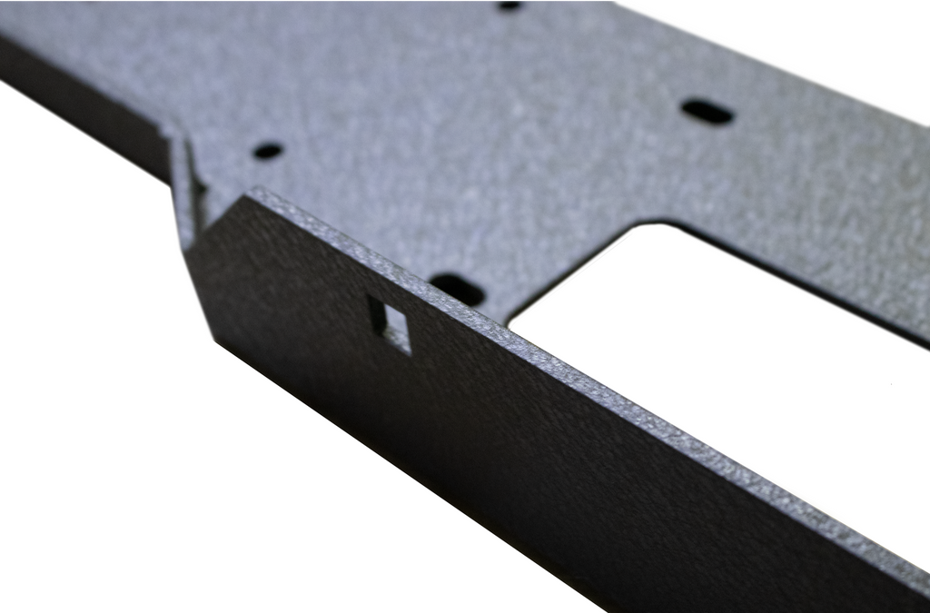 Fishbone Offroad Winch Cover Plate 2019-2023 Ram 1500 Pike Winch Plate Fishbone Offroad - FB22401