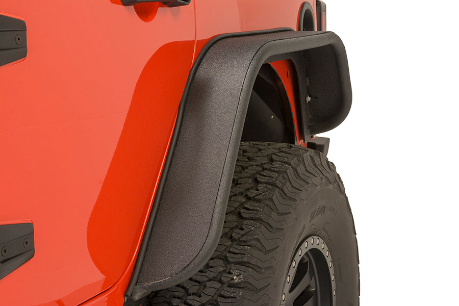 Fishbone Offroad Fenders Jeep JK Tube Fenders 07-18 Wrangler JK Front/Rear Set Of 4 Steel Black Textured Powdercoat Fishbone Offroad - FB23006