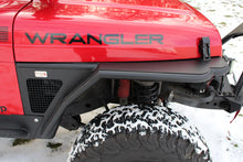 Load image into Gallery viewer, Fishbone Offroad Fenders Jeep TJ Tube Fender Set Of 4 Front and Rear 97-06 Wrangler TJ Steel Black Textured Powdercoat Fishbone Offroad - FB23029