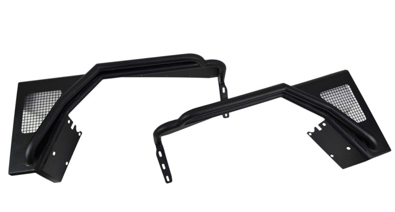 Fishbone Offroad Fenders Jeep TJ Tube Fender Set Of 4 Front and Rear 97-06 Wrangler TJ Steel Black Textured Powdercoat Fishbone Offroad - FB23029