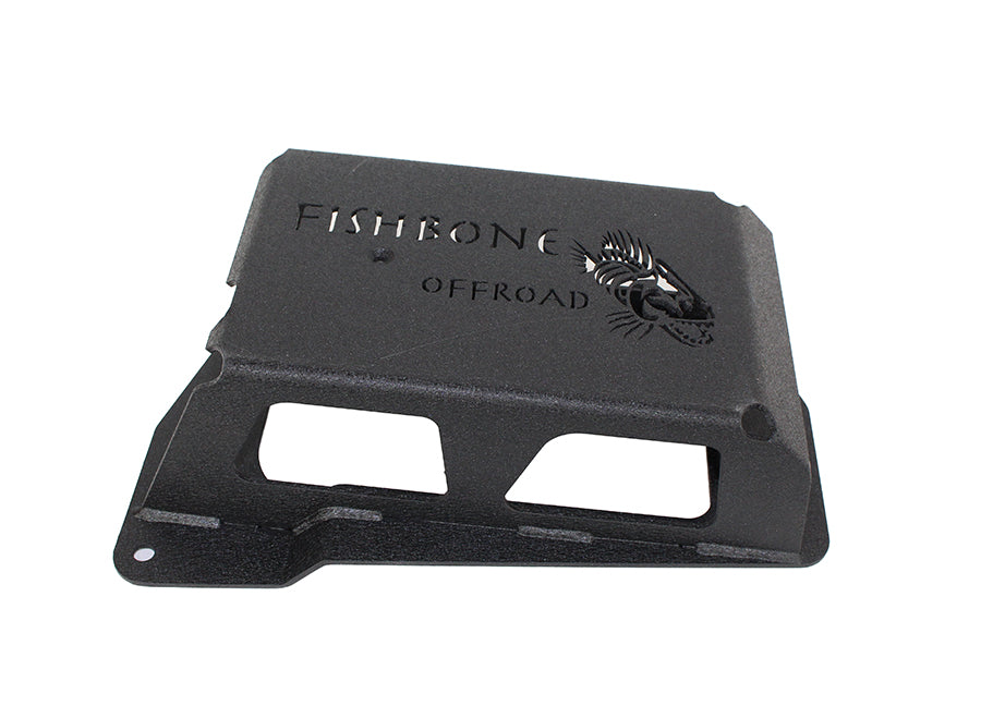 Fishbone Offroad EVAP Canister Skid Plate Jeep JK EVAP Canister Skid Plates 12-17 Wrangler JK Steel Black Textured Powdercoat Fishbone Offroad - FB23064