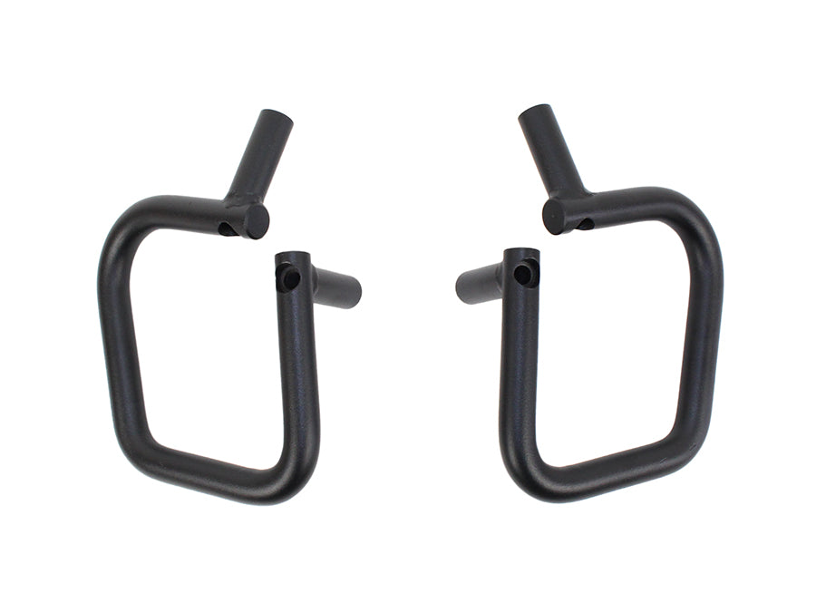 Fishbone Offroad Grab Handles Jeep JK Grab Handles Front and Rear 07-18 Wrangler JK 4 Door Steel Black Textured Powdercoat Fishbone Offroad - FB25034