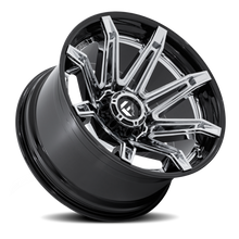 Load image into Gallery viewer, Fuel Off-Road Aluminum Wheels 24X12 Brawl FC401PB 8 On 165.1 Chrome/Gloss Black Lip 125.1 Bore -44 Offset Fuel Off Road Wheels - FC401PB24128044N