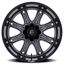 Load image into Gallery viewer, Fuel Off-Road Aluminum Wheels 24X12 Darkstar FC853AB 5 On 114.3/5 On 127 Matte Gunmetal Gray/Black Lip 78.1 Bore -44 Offset Fuel Off Road Wheels - FC853AB24121444N