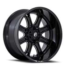 Load image into Gallery viewer, Fuel Off-Road Aluminum Wheels 24X12 Darkstar FC853BE 5 On 139.7/5 On 135 Gloss Black/Milled 87.1 Bore -44 Offset Fuel Off Road Wheels - FC853BE24124344N