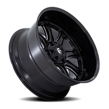Load image into Gallery viewer, Fuel Off-Road Aluminum Wheels 24X12 Darkstar FC853BE 5 On 139.7/5 On 135 Gloss Black/Milled 87.1 Bore -44 Offset Fuel Off Road Wheels - FC853BE24124344N