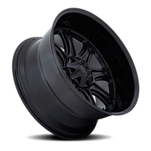 Load image into Gallery viewer, Fuel Off-Road Aluminum Wheels 24X12 Darkstar FC853MB 5 On 139.7/5 On 150 Matte Black/Gloss Black Lip 110.1 Bore -44 Offset Fuel Off Road Wheels - FC853MB24128644N