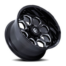 Load image into Gallery viewer, Fuel Off-Road Aluminum Wheels 20X9 Scepter FC862 BE 5 On 127 Gloss Black Milled 71.5 Bore 1 Offset Fuel Off Road Wheels - FC862BE20905001