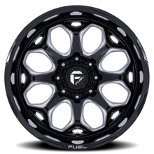 Load image into Gallery viewer, Fuel Off-Road Aluminum Wheels 20X9 Scepter FC862 BE 8 On 170 Gloss Black Milled 125.1 Bore 1 Offset Fuel Off Road Wheels - FC862BE20908701