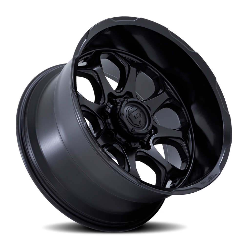 Fuel Off-Road Aluminum Wheels 20X9 Scepter FC862 MX 6 On 139.7 Blackout 106.1 Bore 1 Offset Fuel Off Road Wheels - FC862MX20906801