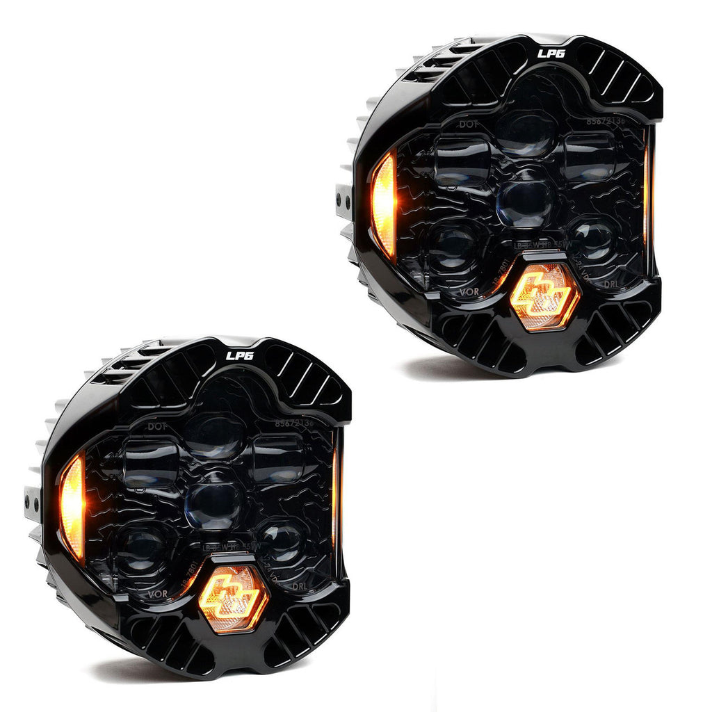 DOT LP6 LED Headlight Replacement Pair - Universal
