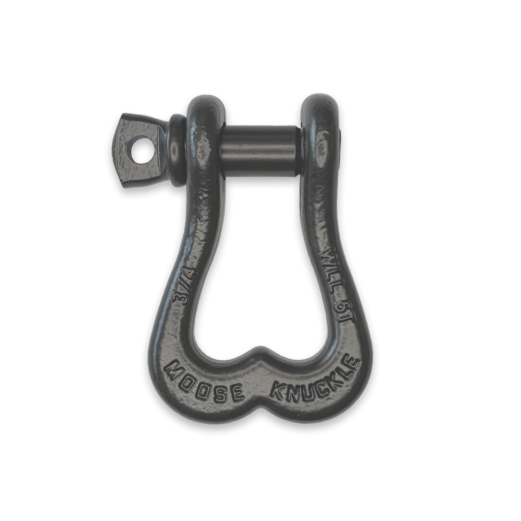 Moose Knuckle XL Shackle 3/4 Matte Gun Gray Moose Knuckle Offroad