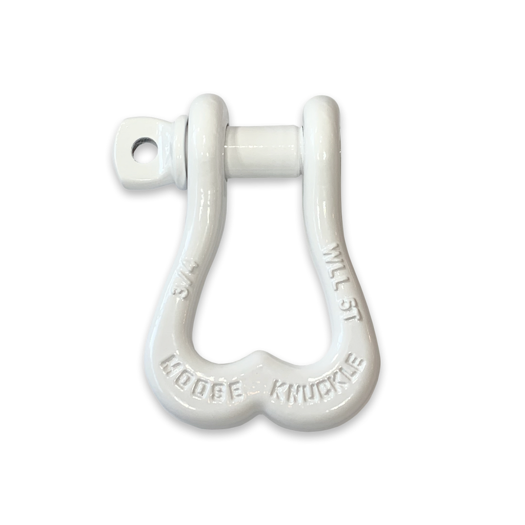 Moose Knuckle XL Shackle 3/4 Pure White Moose Knuckle Offroad