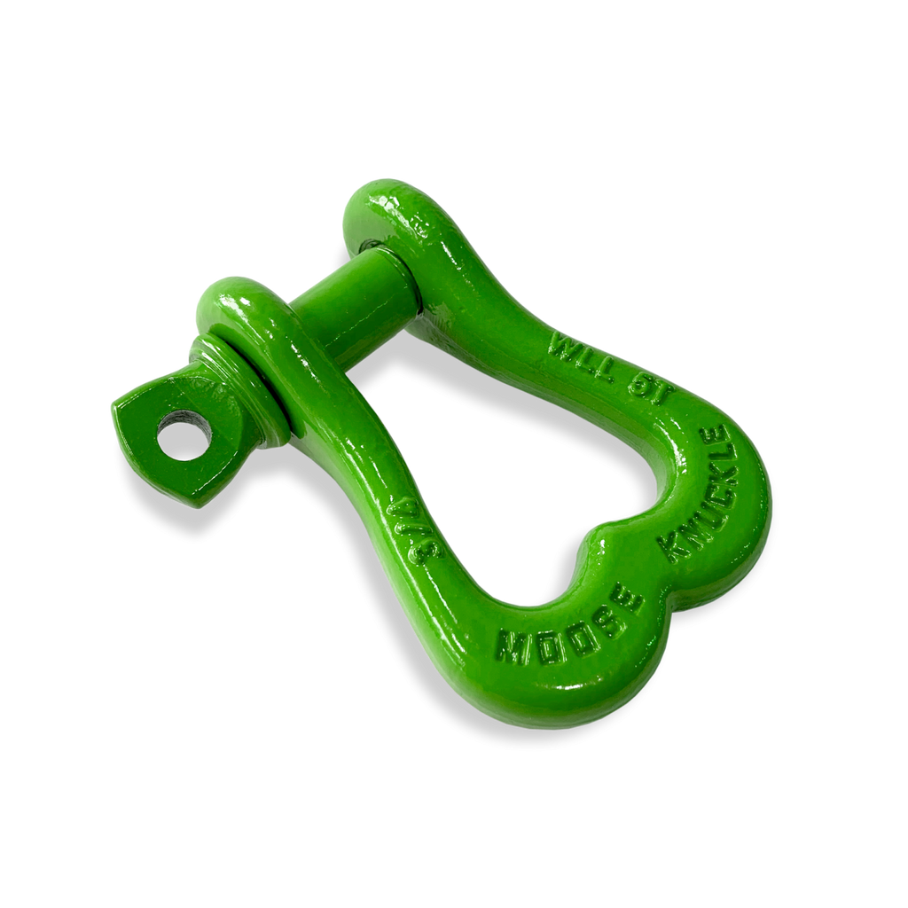 Moose Knuckle XL Shackle 3/4 Sublime Green Moose Knuckle Offroad