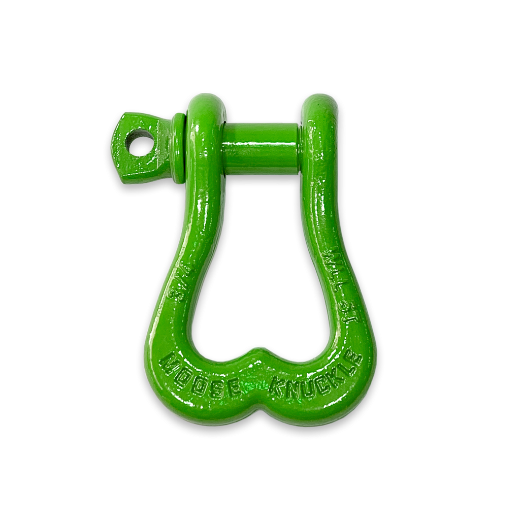 Moose Knuckle XL Shackle 3/4 Sublime Green Moose Knuckle Offroad